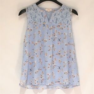 Anthropologie E hanger M sleeveless blouse